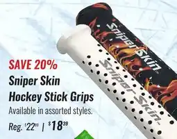 Hockey Life SNIPER SKIN HOCKEY STICK GRIPS offer