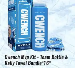 Hockey Life CWENCH MVP KIT-TEAM BOTTLE & RALLY TOWEL BUNDLE offer