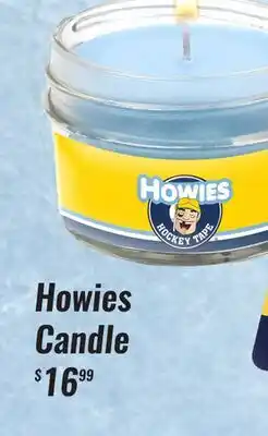 Hockey Life HOWIES CANDLE offer