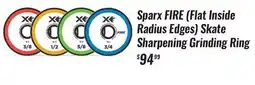 Hockey Life SPARX FIRE SKATE SHARPENING GRINDING RING offer