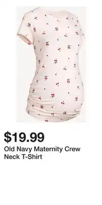 Old Navy Old Navy Maternity Crew Neck T-Shirt offer