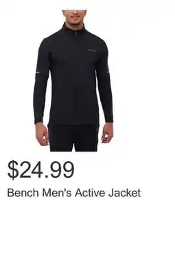 Costco Bench Men's Active Jacket offer