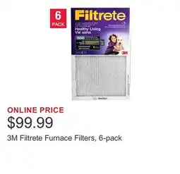 Costco 3M Filtrete Furnace Filters, 6-pack offer