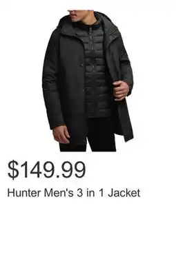 Costco Hunter Men's 3 in 1 Jacket offer