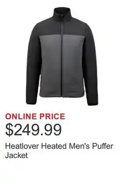 Costco Heatlover Heated Men's Puffer Jacket offer