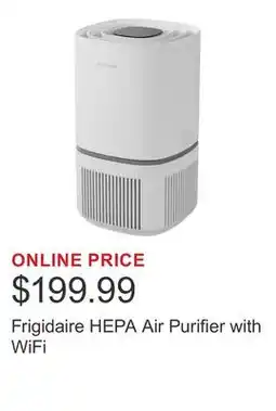 Costco Frigidaire HEPA Air Purifier with WiFi offer