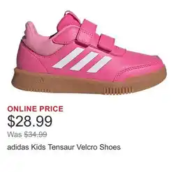 Costco adidas Kids Tensaur Velcro Shoes offer