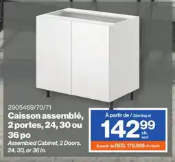 Patrick Morin Base Kitchen Cabinet UNIK, Assembled, Bromont Collection, 24 in offer