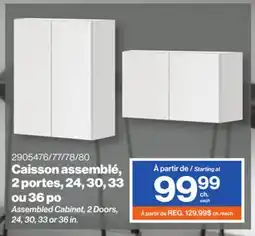 Patrick Morin Upper Kitchen Cabinet UNIK, Assembled, Bromont Collection, 24 in. x 30 in offer