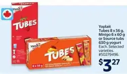 Walmart Yoplait Tubes and Minigo or Source tubs yogurt offer