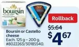 Walmart Boursin or Castello offer