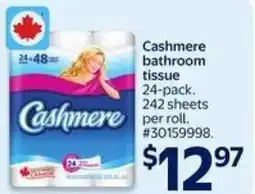 Walmart Cashmere bathroom tissue offer