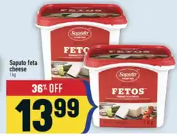 Marché Adonis Saputo feta cheese offer