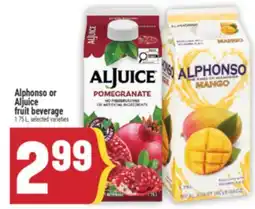 Marché Adonis ALPHONSO OR ALJUICE FRUIT BEVERAGE offer