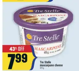 Marché Adonis Tre Stelle mascarpone cheese offer