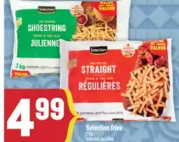 Marché Adonis Selection fries offer