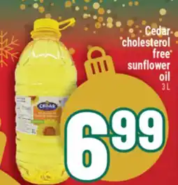 Marché Adonis Cedar cholesterol free sunflower oil offer