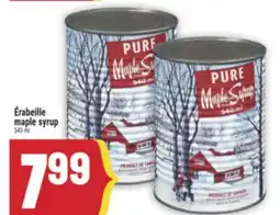 Marché Adonis maple syrup offer