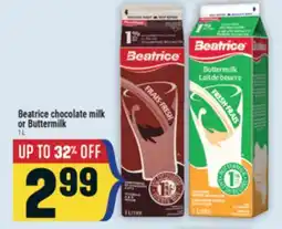 Marché Adonis Beatrice chocolate milk or Buttermilk offer
