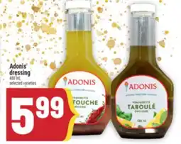 Marché Adonis Adonis dressing offer