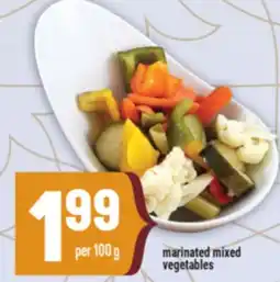 Marché Adonis Marinated mixed vegetables offer