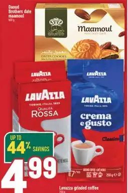 Marché Adonis Lavazza grinded coffee offer