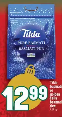 Marché Adonis Tilda basmati or golden sella basmati rice offer