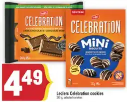 Marché Adonis Leclerc Celebration cookies offer