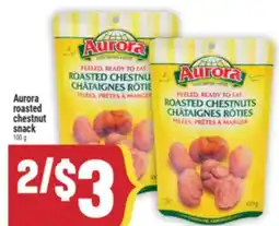 Marché Adonis Aurora roasted chestnut snack offer
