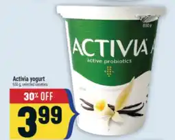 Marché Adonis Activia yogurt offer