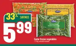 Marché Adonis CEDAR FROZEN VEGETABLES offer