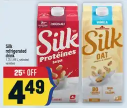 Marché Adonis Silk refrigerated drink offer