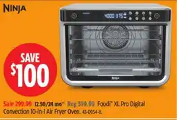Canadian Tire Foodi XL Pro Digital Convection 10-in-1 Air Fryer Oven offer