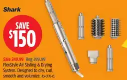 Canadian Tire FlexStyle Air Styling & Drying System. Designed to dry, curl, smooth and volumize offer