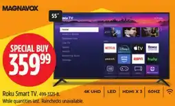 Canadian Tire Roku Smart TV offer