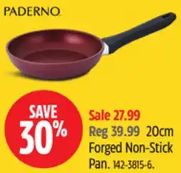 Canadian Tire PADERNO Forged Non-Stick Pan offer