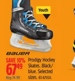 Canadian Tire Bauer Youth Prodigy Hockey Skates offer