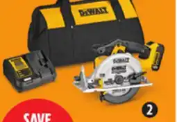 Canadian Tire Dewalt 6 1⁄2˝ 20V MAX Circular Saw Kit with E-Brake offer
