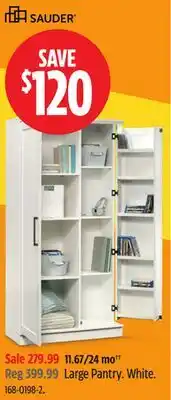 Canadian Tire SAUDER Large Pantry offer
