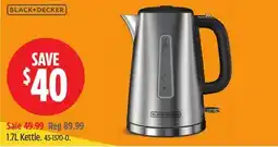 Canadian Tire BLACK + DECKER 1.7L Kettle offer