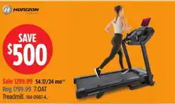 Canadian Tire HORIZON 7.0AT Treadmill offer