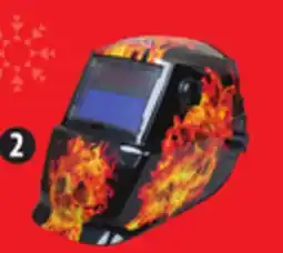 Canadian Tire Lincoln Auto-Dark Welding Helmet, Flame offer