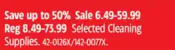 Canadian Tire Selected Cleaning Supplies offer