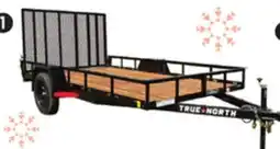 Canadian Tire True North Utility Trailer with Gate 77˝ x 12´ offer