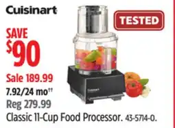 Canadian Tire Classic 11-Cup Food Processor offer