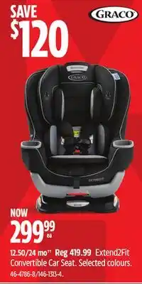Canadian Tire Extend2Fit Convertible Car Seat offer