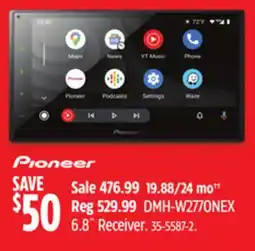 Canadian Tire DMH-W2770NEX 6.8˝ Receiver offer