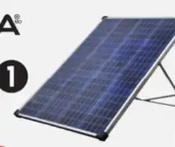 Canadian Tire 100W Solar Kit with Stand and Charge Controller offer