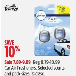 Canadian Tire Car Air Fresheners offer