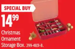 Canadian Tire Christmas Ornament Storage Box offer